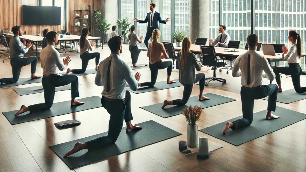Firma- & Kontor Yoga arrangeres af Tanke-feltet, Hobro.